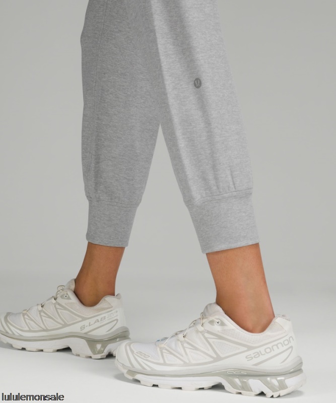 Lululemon Damen DELULU252 | Ready To Rulu High-rise Jogger 7/8 Länge Online Only Raceway Grey Meliert